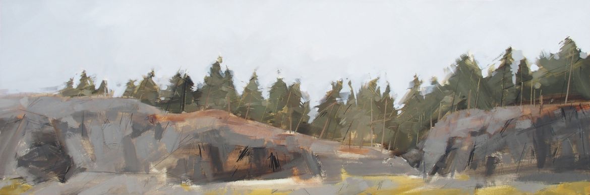 Oil On Board Painting Of Landscape Oil On Board Painting Of Landscape